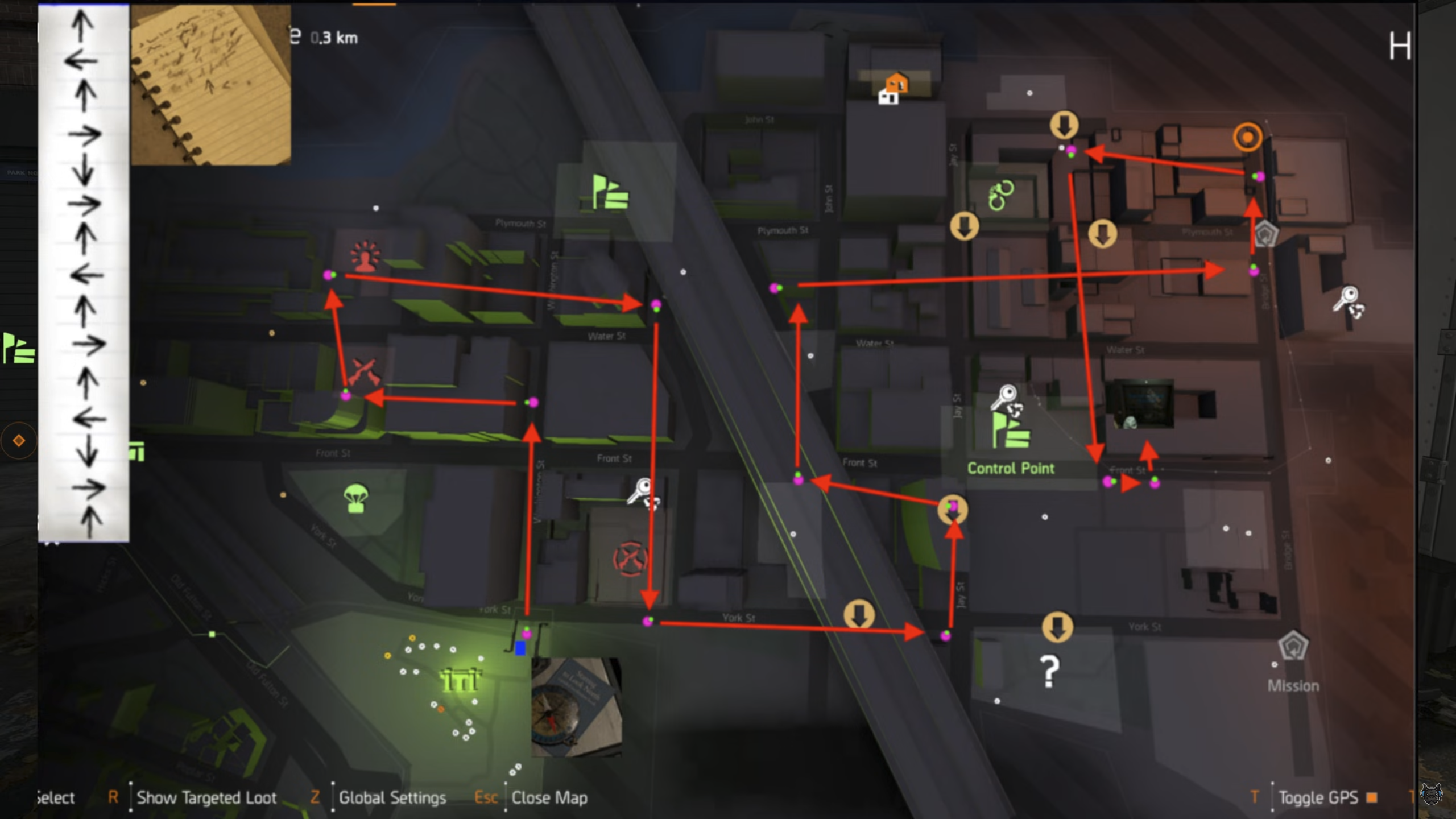 Pathing Map